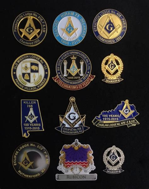 Custom Masonic Pins.